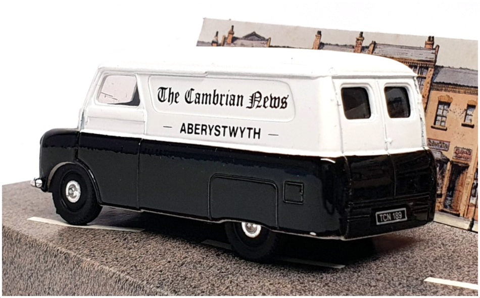 Corgi 1/43 Scale D981 - Bedford CA Van The Cambrian News - Black/White