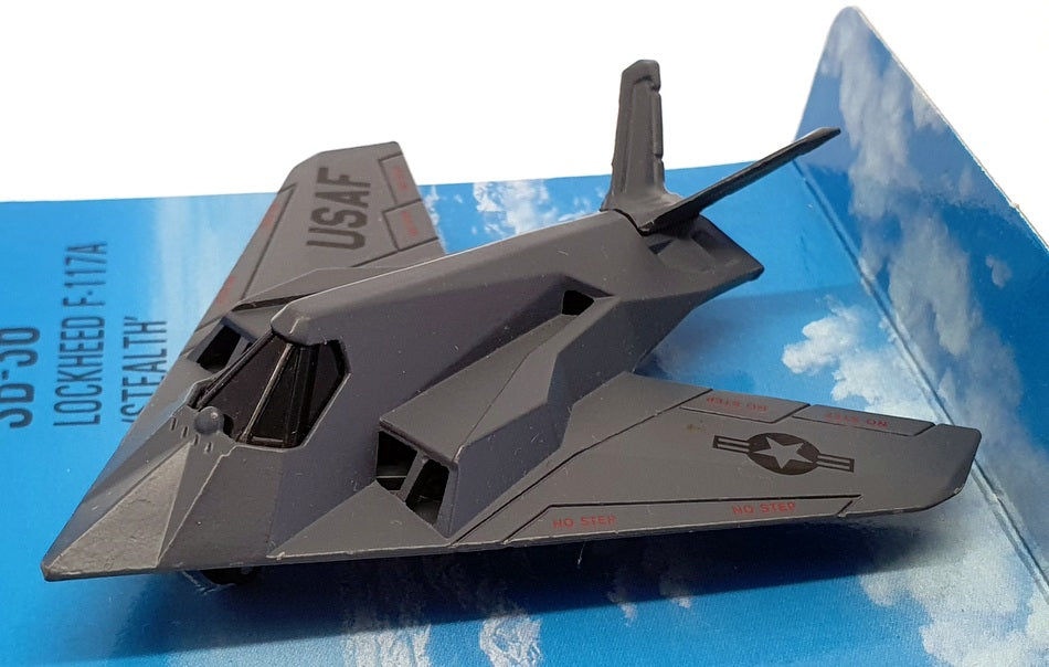 Matchbox Skybusters Appx 8cm Long SB-36 - Lockheed F117A Stealth - Grey
