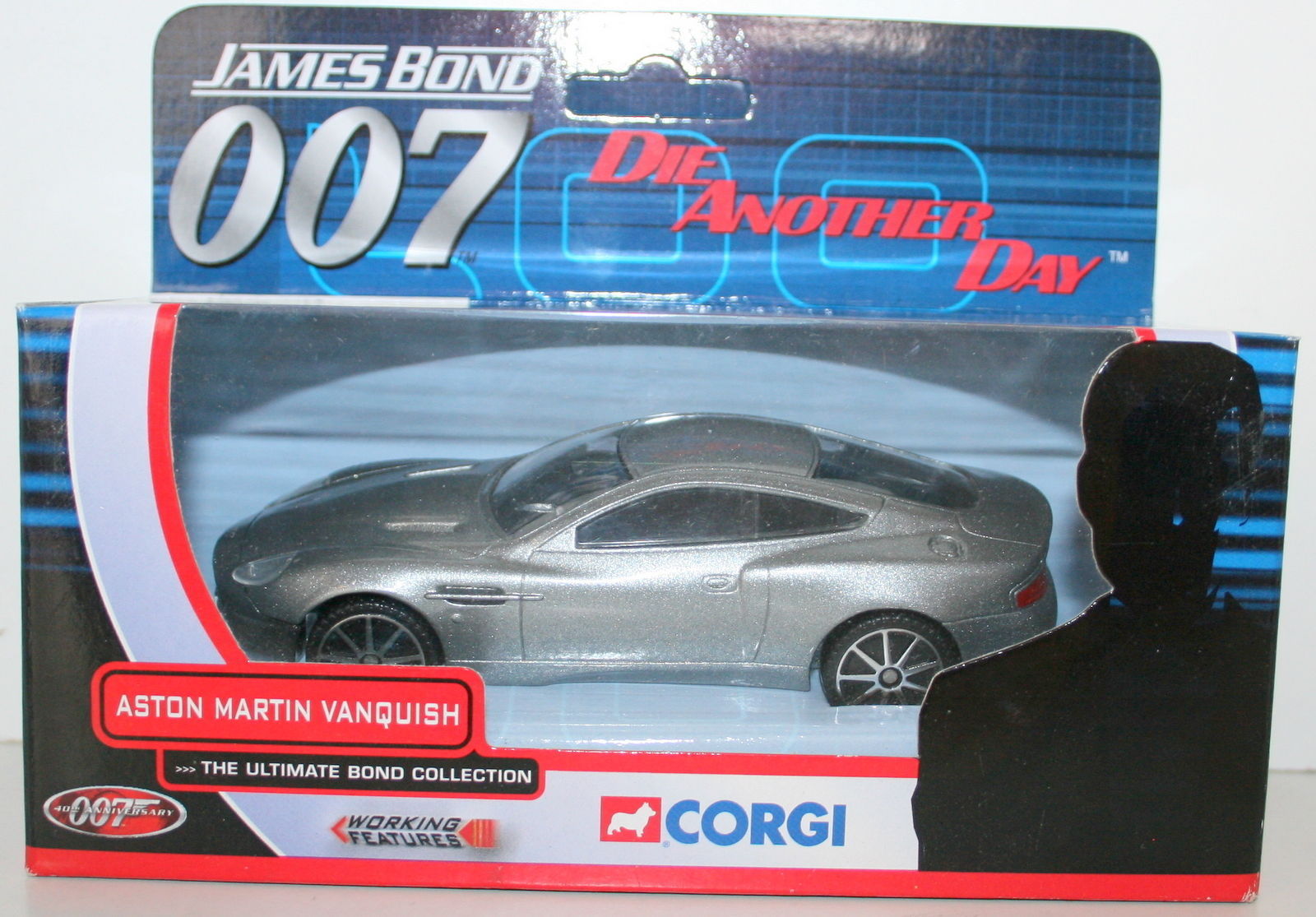 CORGI TY07501 JAMES BOND 007 ASTON MARTIN VANQUISH DIE ANOTHER