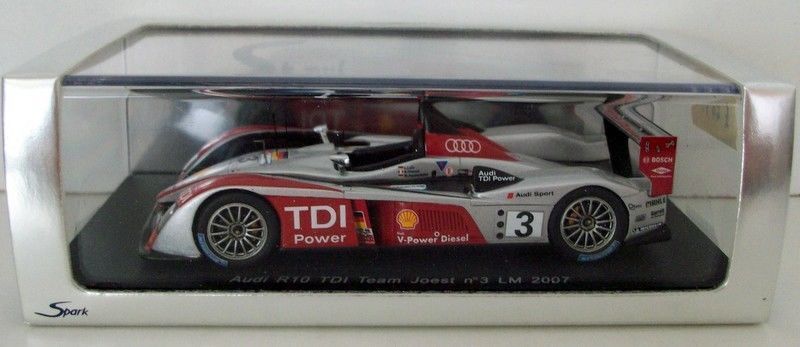 SPARK 1/43 - S0683 AUDI R10 TDI TEAM JOEST #3 LM 2007