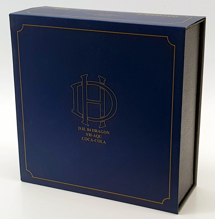 Oxford Diecast 1/72 Scale 72DG002CC - D.H.84 Dragon VH-AQU - Coca Cola