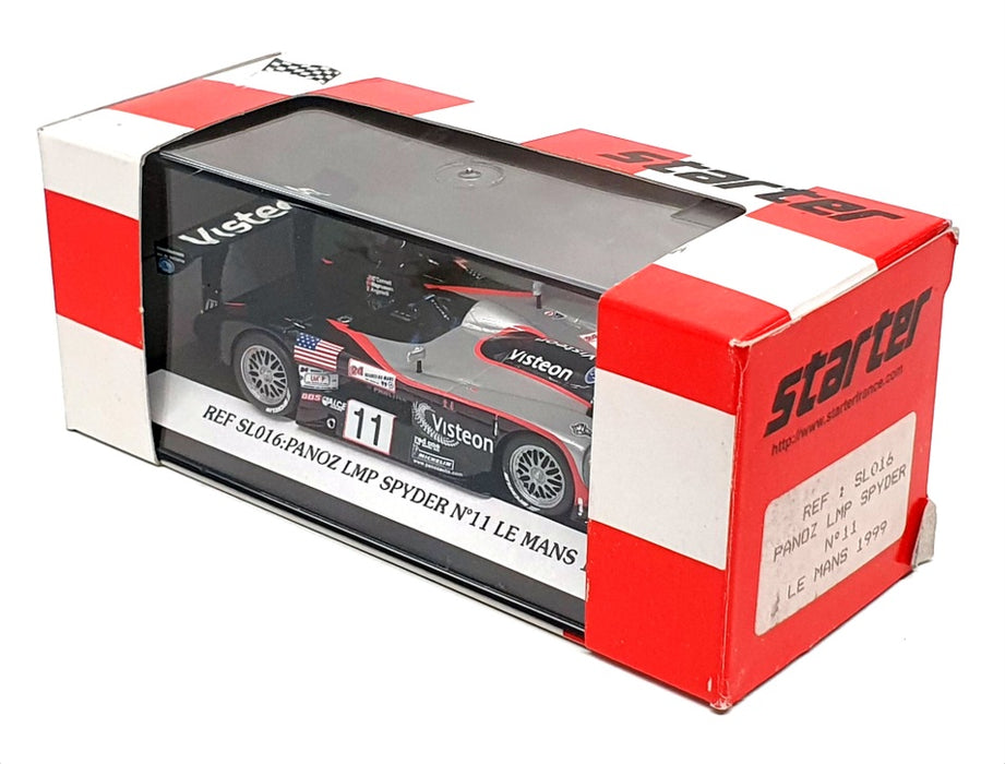 Starter 1/43 Scale SL016 - Panoz LMP Spyder #11 Le Mans 1999 - Black/Silver