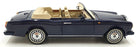 Franklin Mint 1/24 Scale FM7421 - Rolls Royce Corniche IV + Display Case - Blue