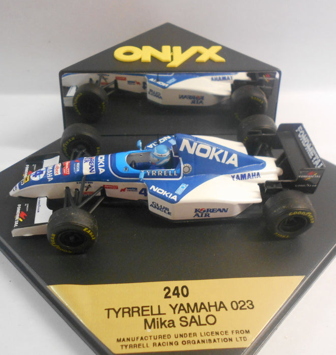 Onyx 1/43 Scale - 240 TYRELL YAMAHA 023 MIKE SALO