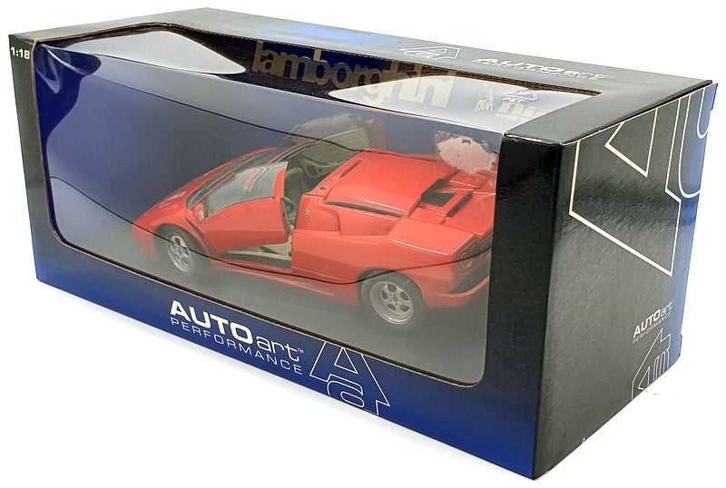 Autoart 1/18 Scale Diecast 70091 - Lamborghini Diablo Roadster - Red