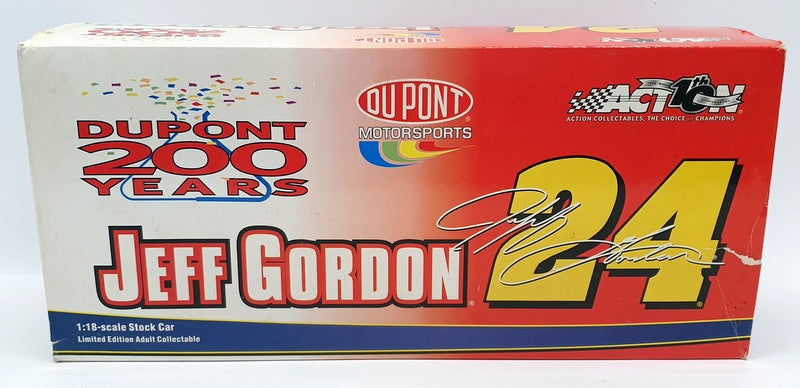 Action 1/24 - 102134 - 2002 Monte Carlo Nascar Jeff Gordon #24 Du Pont 2000 Yrs