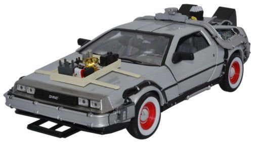 WELLY 1/24 22444W BACK TO THE FUTURE PART III DELOREAN TIME MACHINE