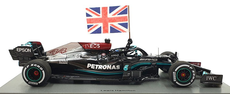 Spark 1/43 Scale S7683 Mercedes-AMG Petronas F1 #44 Hamilton British GP