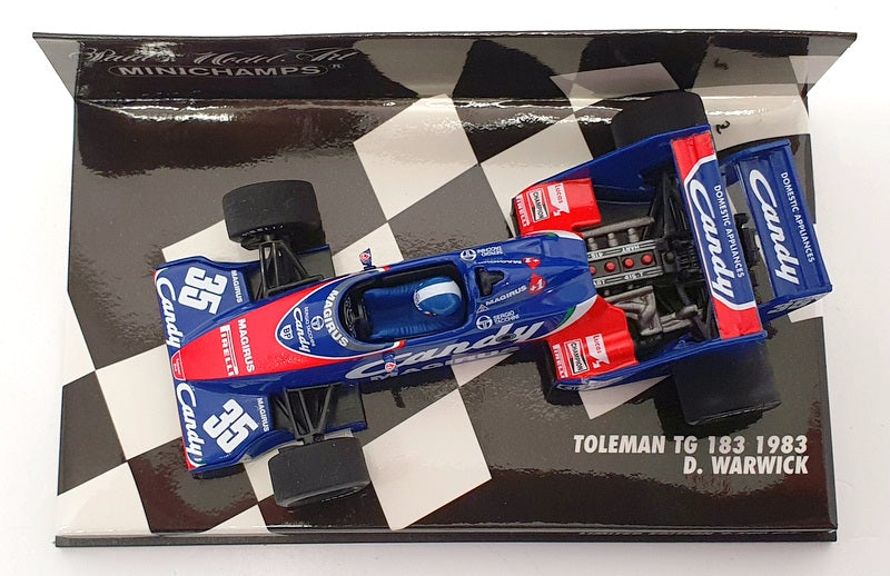 Minichamps 1/43 Scale 430 830035 - 1983 Toleman TG 183 #35 D.Warwick