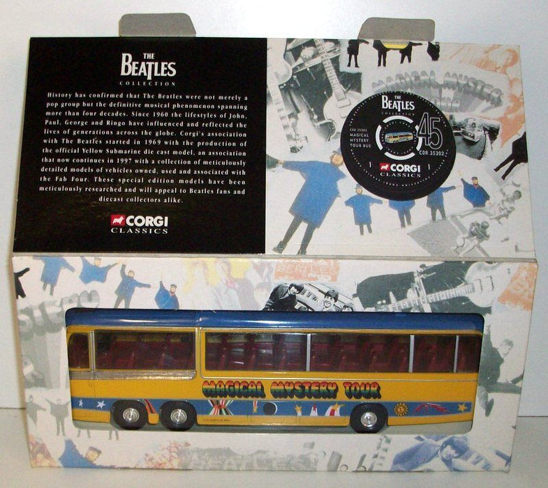 Corgi 1/50 Scale 35302 The Beatles Bedford VAL Magical mystery tour bus