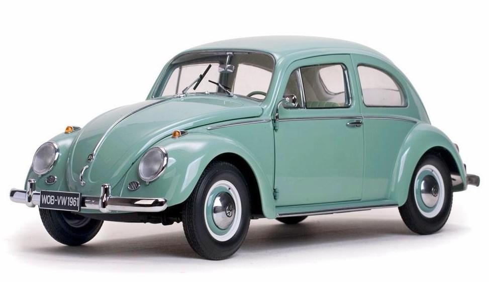 Sun Star 1/12 Scale Diecast 5209 - 1961 Volkswagen Beetle Saloon - Green