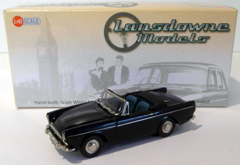 Lansdowne Models 1/43 Scale LDM94 - 1966 Sunbeam Tiger - Midnight Blue