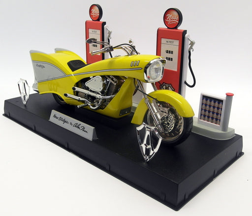 TOY ZONE 30cms - 89999 Arlen Ness Motorcycles Ness-Stalgia Yellow