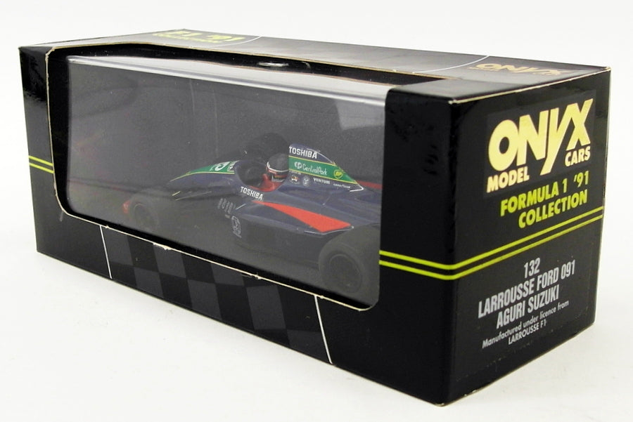 Onyx 1/43 Scale Model Car 132 - F1 '91 Larrousse Ford 091 - #30 Suzuki