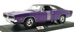 Maisto 1/18 Scale Diecast 46629 - 1969 Dodge Charger R/T - Purple/Black