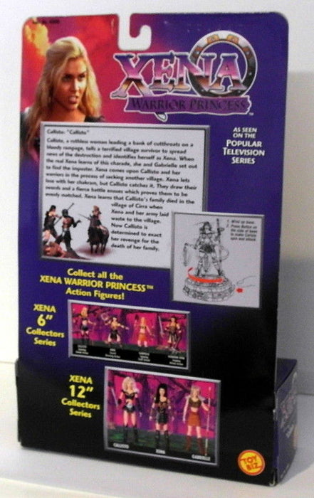 Playmates 6" Action Figure 42003 Xena Warrior Princess Callisto Spinning Attack