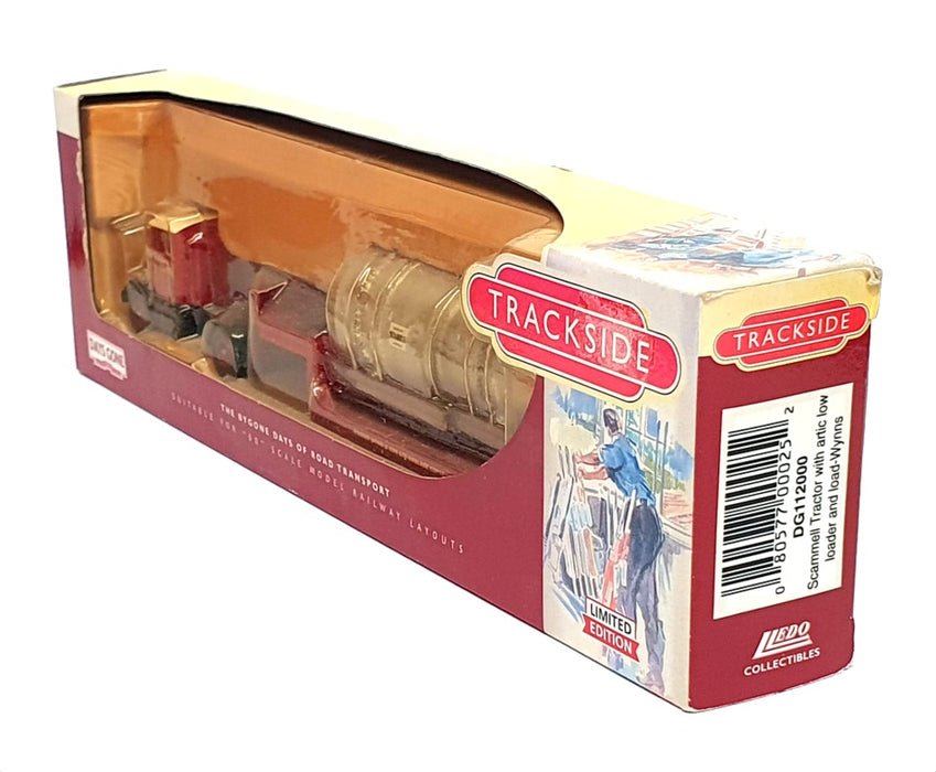 Lledo 1/76 Scale DG112000 - Scammell Tractor With Artic Low Loader & Load Wynns