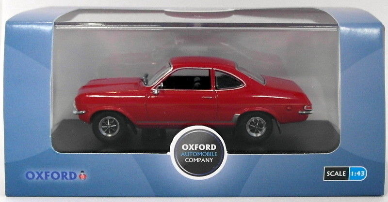 Oxford Diecast 1/43 Scale VF002 - Vauxhall Firenza 1800SL - Flamenco Red