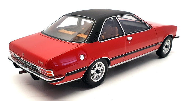 Otto Mobile 1/18 Scale Resin OT159 - 1977 Opel Commodore B GS/E - Red/Black
