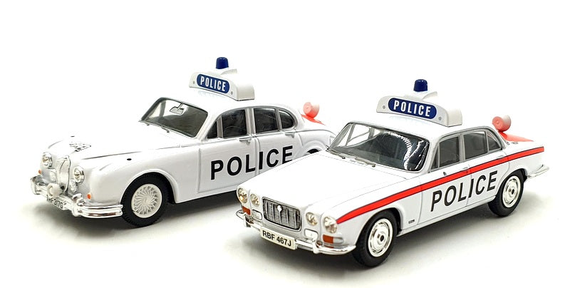Vanguards 1/43 SP1002 Jaguar MK2 3.8 Jaguar XJ6 Series 1 4.2  Staff  Police Set