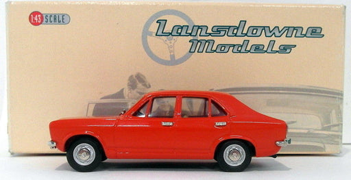 Lansdowne Models 1/43 Scale LDM35 - 1970 Hillman Avenger 4-Dr De Luxe - Red