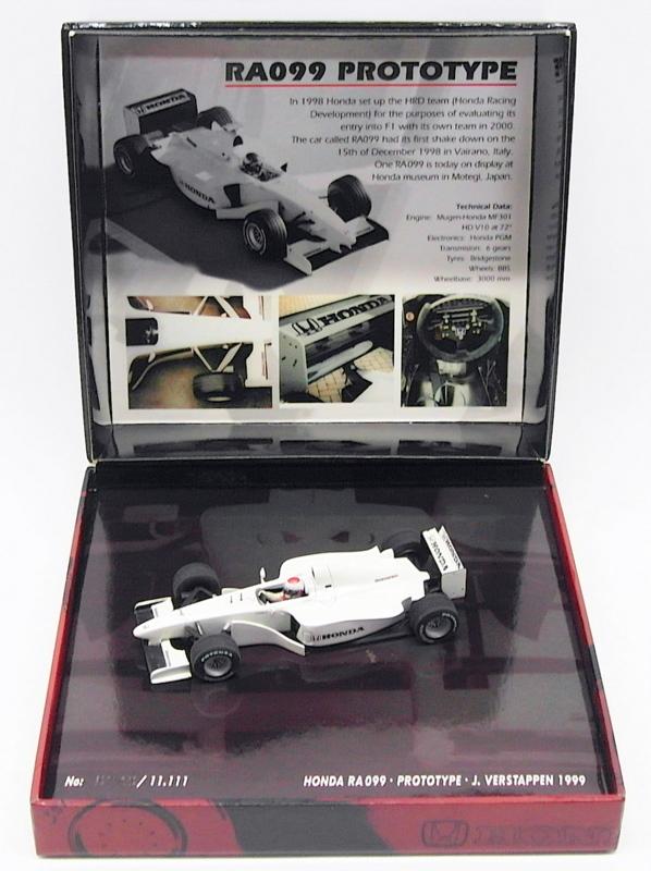 Minichamps 1/43 Scale 436 990099 - Honda F1 RA099 Prototype - J.Verstappen