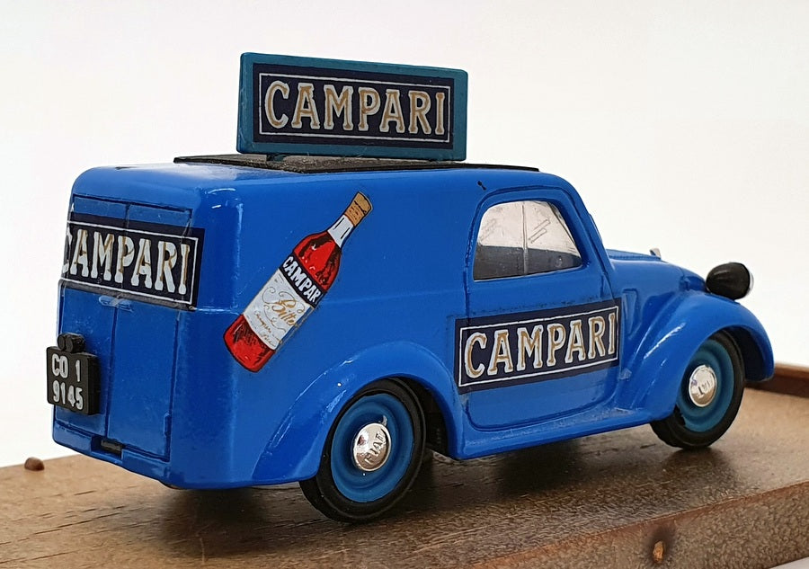 Brumm 1/43 Scale Diecast R54 - Fiat 500 Van - Campari