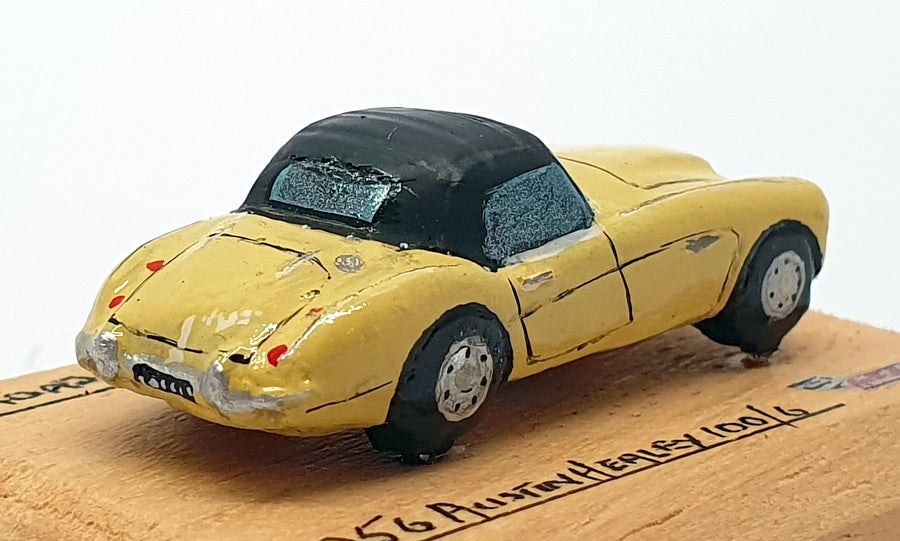Roadace Replicas 1/100 Scale RA3 - 1956 Austin Healey 100/6 - Primrose/Black