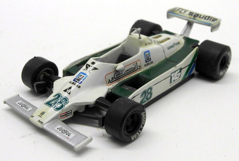 Unbranded 1/43 Scale White metal 15NOV2017H Williams Ford Clay Regazonni #28