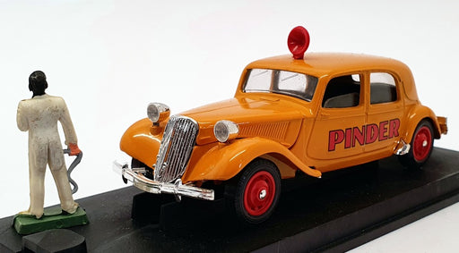 Verem 1/43 Scale 950.01 - Citroen Traction Pinder Circus - Yellow/Red