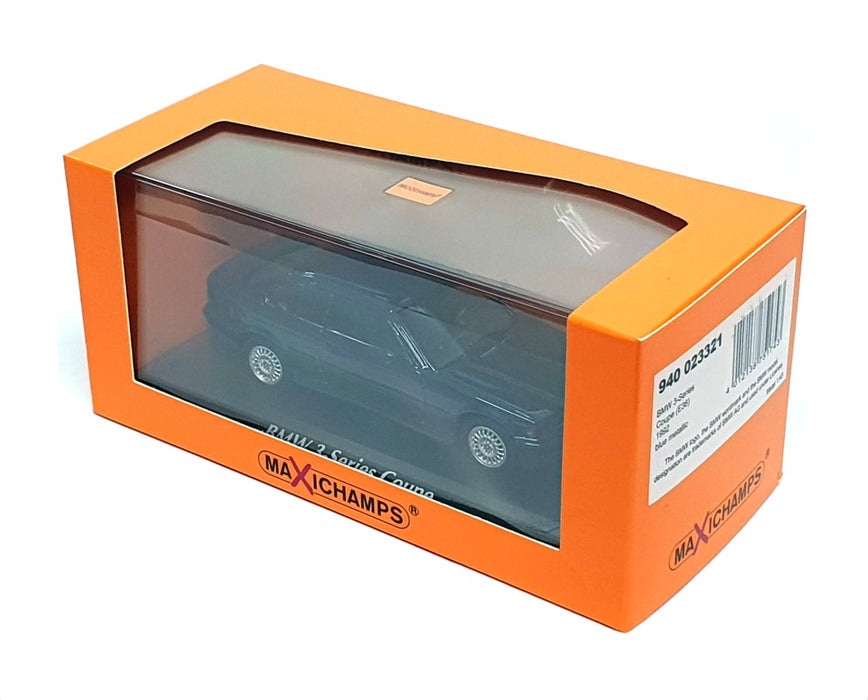 Maxichamps 1/43 Scale 940 023321 - 1992 BMW 3-Series Coupe (E36 