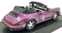 Anson 1/18 Scale Diecast 30309-W - Porsche 911 Carrera 4 Cabriolet - Purple