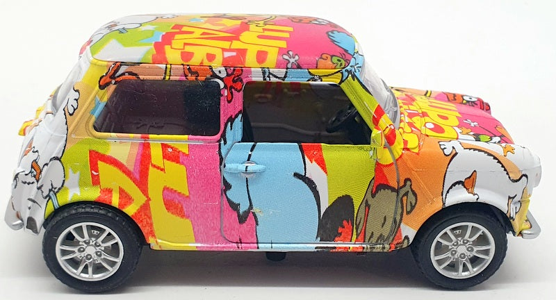 Kandy Toys 11cm Long TY4507 - Wacky Colour Cars Mini  Pull Back And Go