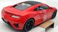 Maisto 1/24 Scale Model Car 31234 - 2018 Acura NSX - Red