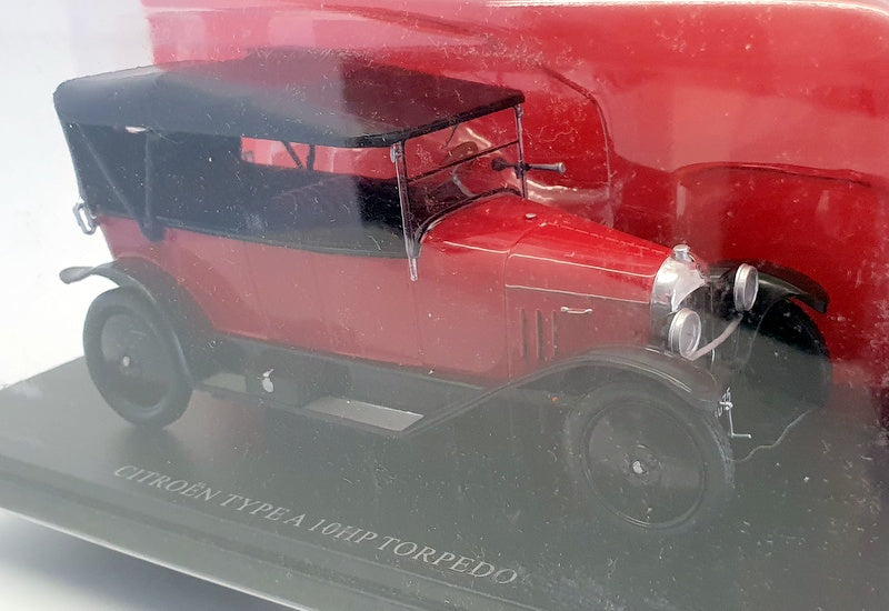 Hachette 1/24 Scale Diecast 1507IR - Citroen Type A 10hp Torpedo - Red/Black
