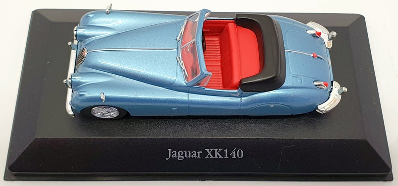 Atlas Editions 1/43 Scale 4 641 103 - Jaguar XK140 - Blue