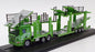 Oxford Diecast 1/76 Scale 76SCT004 - Scania EVO 6 Car Transporter Green Tiger