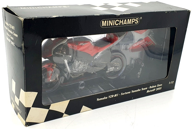 Minichamps 1/12 Scale 122 053011 - Yamaha YZR-M1 Fortuna R.Xaus 2005