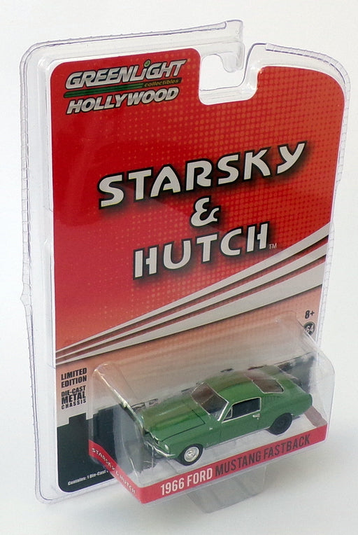 Greenlight 1/64 Scale 44855-B 1966 Ford Mustang Fastback Starskey & Hutch Green