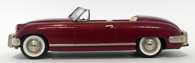 Brooklin 1/43 Scale BRK101 - 1952 Muntz Jet Top Down Maroon