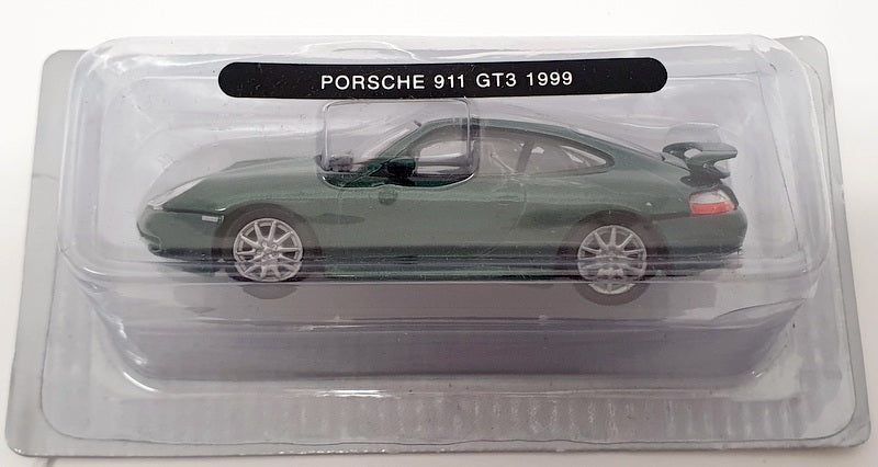 Deagostini 1/43 Scale COD 031 - 1999 Porsche 911 GT3 - Met Green