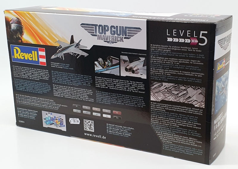 Revell 1/48 Scale Model Kit 03864 - Maverick,s F/A-18E Super Hornet - Top Gun