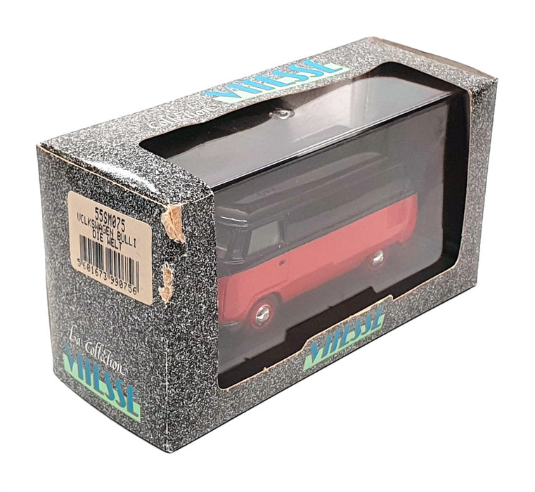 Vitesse 1/43 Scale 55SM075 - Volkswagen Van Bulli Die Welt - Red/Black