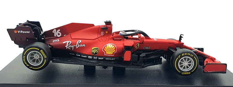 Burago 1/43 Scale 18-36828 - F1 Ferrari SF21 - #16 C.Leclerc