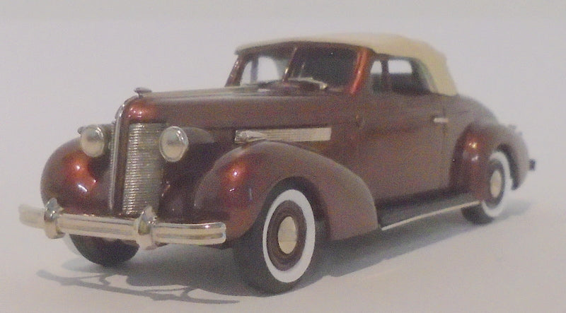 Brooklin Models 1/43 Scale BC009 - 1937 Buick Convertable Coupe Bengal Brown