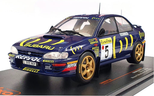 Ixo 1/24 Scale 24RAL011A - Subaru Impreza 555 - Winner Monte Carlo Rally 1995