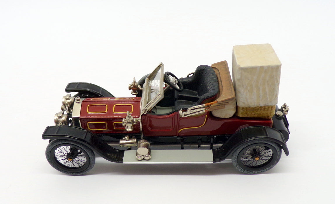 Top Marques 1/43 Scale RR11 - 1908 Rolls Royce 40-50hp - Red/Black