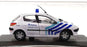 Altaya 1/43 Scale AL8721E - Peugeot 206 Police Politie - White