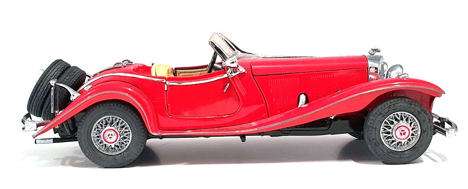 Franklin Mint 1/24 Scale 151221A - Mercedes 500K Special Roadster - Red