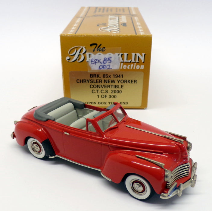 Brooklin 1/43 Scale BRK85 002 - 1941 Chrysler New Yorker CTCS 2000 - 1 Of 300